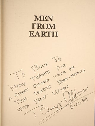 Item #06189 Men from Earth. SPACE EXPLORATION, Buzz ALDRIN, Malcolm McCONNELL