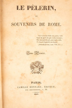 Le Pélerin, ou Souvenirs de Rome