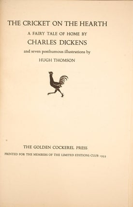 Cricket on the Hearth, The