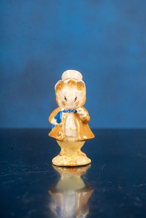 A fine collection of twenty-eight Beatrix Potter Figurines and one Beatrix Potter Thimble.