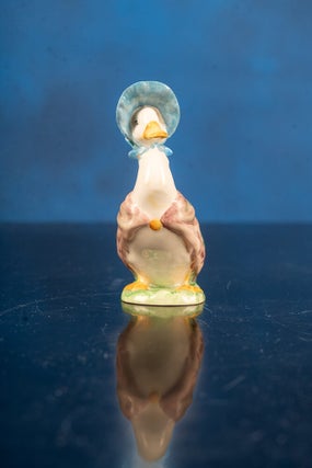 A fine collection of twenty-eight Beatrix Potter Figurines and one Beatrix Potter Thimble.