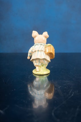 A fine collection of twenty-eight Beatrix Potter Figurines and one Beatrix Potter Thimble.