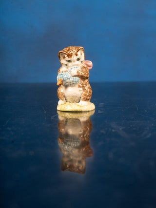 A fine collection of twenty-eight Beatrix Potter Figurines and one Beatrix Potter Thimble.