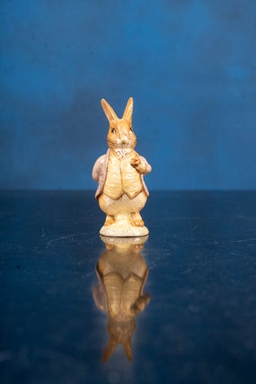 A fine collection of twenty-eight Beatrix Potter Figurines and one Beatrix Potter Thimble.
