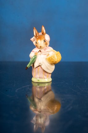 A fine collection of twenty-eight Beatrix Potter Figurines and one Beatrix Potter Thimble.