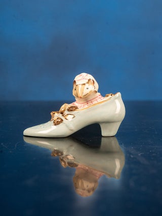 A fine collection of twenty-eight Beatrix Potter Figurines and one Beatrix Potter Thimble.