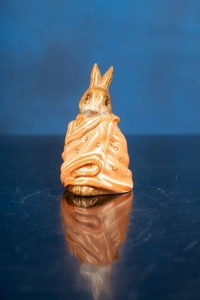 A fine collection of twenty-eight Beatrix Potter Figurines and one Beatrix Potter Thimble.
