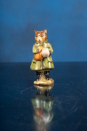 A fine collection of twenty-eight Beatrix Potter Figurines and one Beatrix Potter Thimble.