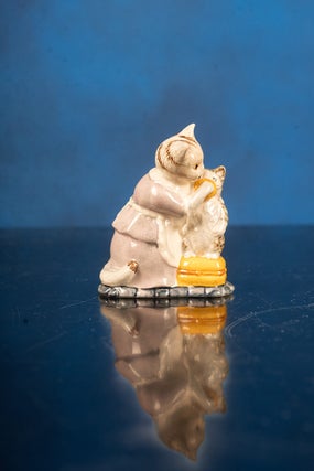 A fine collection of twenty-eight Beatrix Potter Figurines and one Beatrix Potter Thimble.