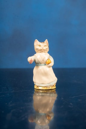 A fine collection of twenty-eight Beatrix Potter Figurines and one Beatrix Potter Thimble.