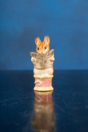 A fine collection of twenty-eight Beatrix Potter Figurines and one Beatrix Potter Thimble.