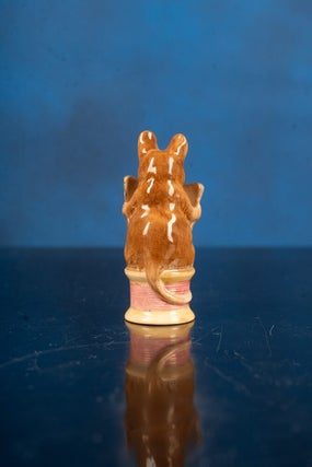 A fine collection of twenty-eight Beatrix Potter Figurines and one Beatrix Potter Thimble.