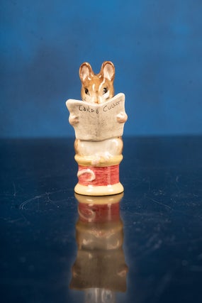 A fine collection of twenty-eight Beatrix Potter Figurines and one Beatrix Potter Thimble.
