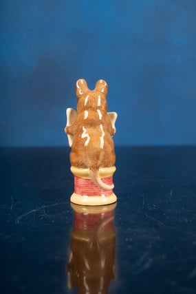 A fine collection of twenty-eight Beatrix Potter Figurines and one Beatrix Potter Thimble.