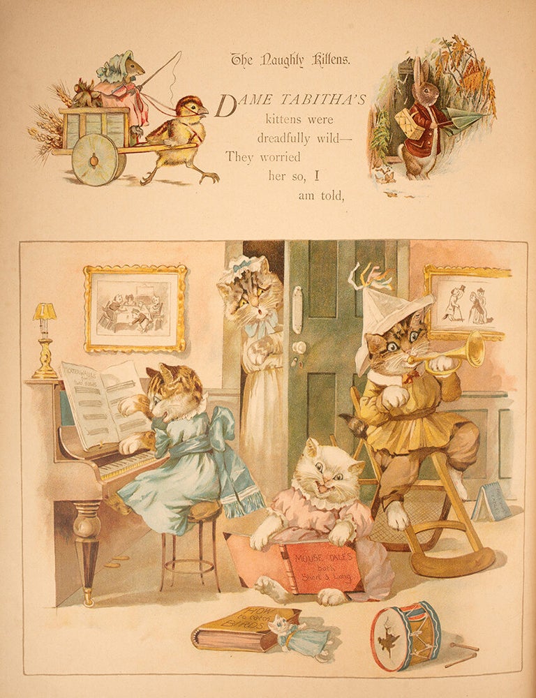 Item #06204 Pleasant Trips by Trains & Ships to Little Folks' Country. Louis WAIN, Beatrix POTTER.