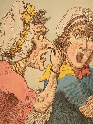 Item #06222 Brun Travested, Le. Thomas ROWLANDSON, George Moutard WOODWARD