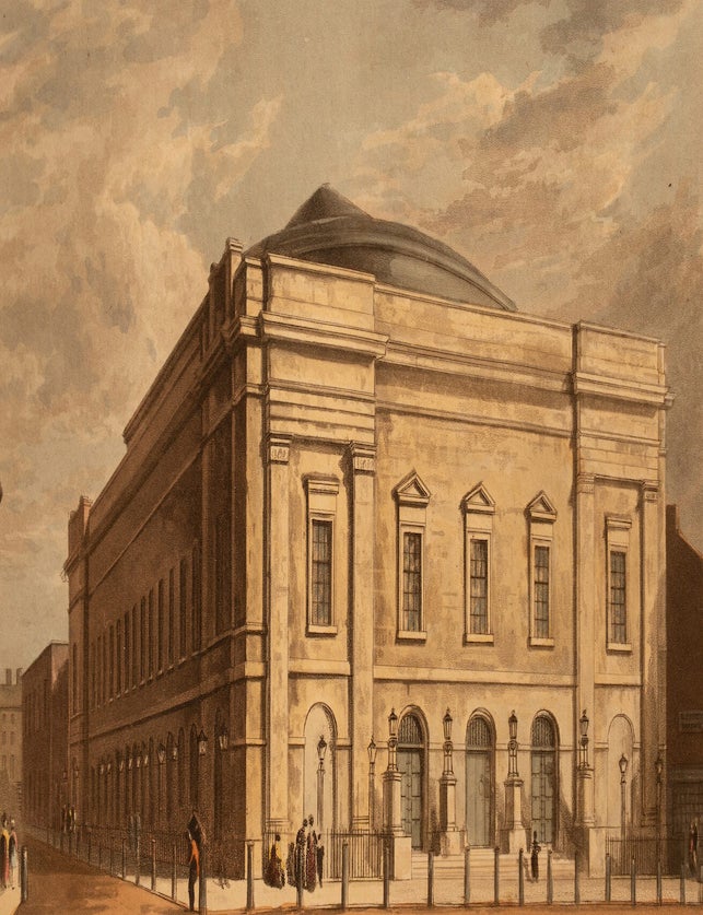 Item #06225 Historical and Descriptive Accounts of the Theatres of London:. Edward Wedlake BRAYLEY, Daniel HAVELL.