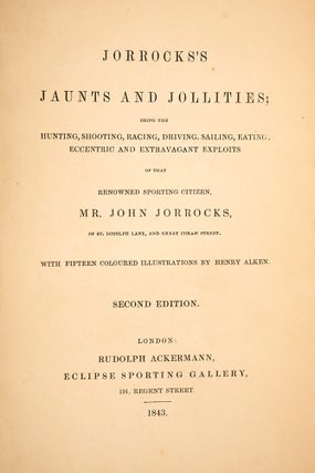 Jorrock's Jaunts and Jollities