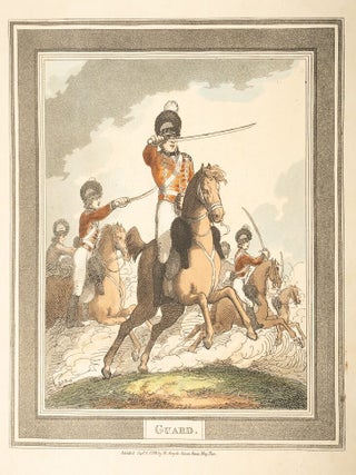 Hungarian & Highland Broad Sword [together with] the original pen, ink and watercolor for the nineteenth plate