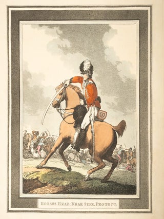 Hungarian & Highland Broad Sword [together with] the original pen, ink and watercolor for the nineteenth plate
