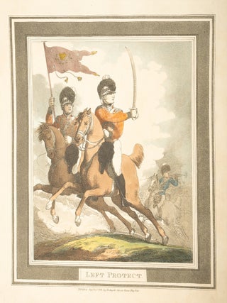 Hungarian & Highland Broad Sword [together with] the original pen, ink and watercolor for the nineteenth plate