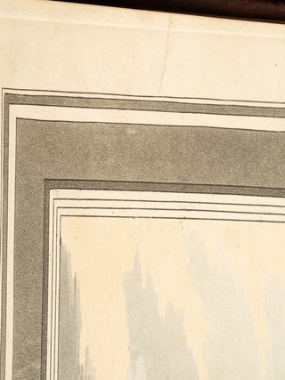 Hungarian & Highland Broad Sword [together with] the original pen, ink and watercolor for the nineteenth plate