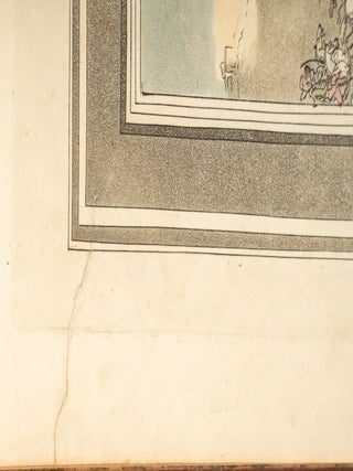 Hungarian & Highland Broad Sword [together with] the original pen, ink and watercolor for the nineteenth plate