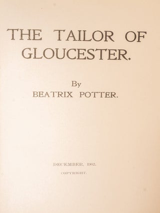 Tailor of Gloucester, The