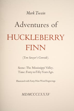 Adventures of Huckleberry Finn