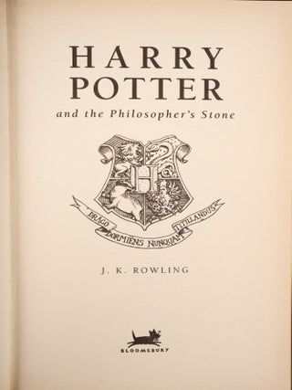 Harry Potter and the Philosopher's Stone