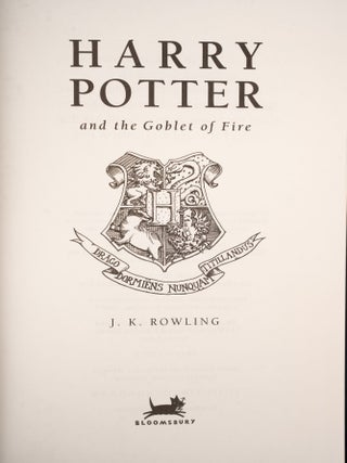 Harry Potter and the Goblet of Fire