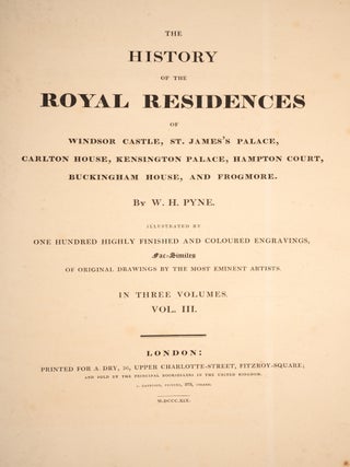History of the Royal Residences, The