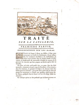 Trait&eacute; sur la Cavalerie
