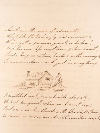 Manuscript anthology of English poetry