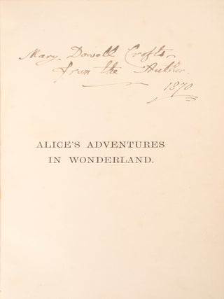 Alice&rsquo;s Adventures in Wonderland. [And:] Through the Looking-Glass, and What Alice Found There