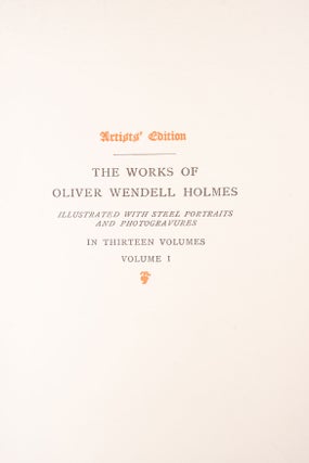 Works of Oliver Wendell Holmes, The