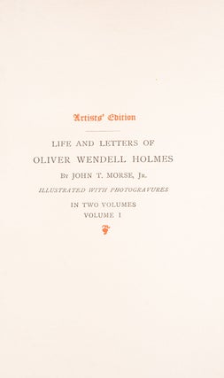 Works of Oliver Wendell Holmes, The