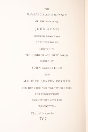 Poetical Works and other Writings, The