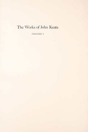 Poetical Works and other Writings, The