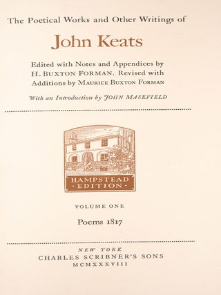 Poetical Works and other Writings, The