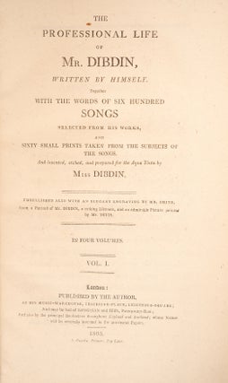 Professional Life of Mr. Dibdin, The