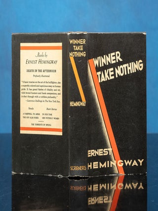 Item #06441 Winner Take Nothing. Ernest HEMINGWAY