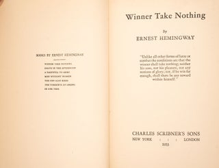 Winner Take Nothing