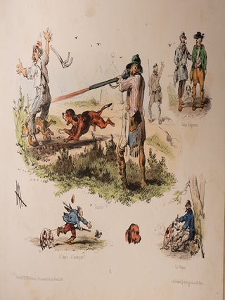 Sc&egrave;nes Comiques d'apr&egrave;s Nature
