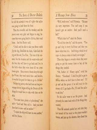 Story of Doctor Dolittle, The