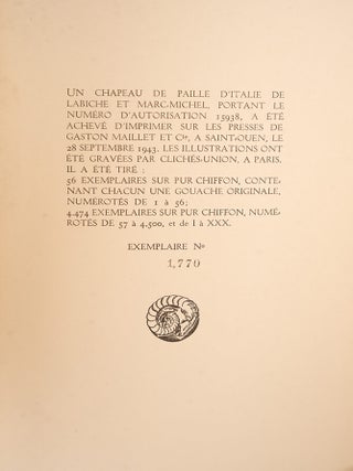 Un Chapeau de Paille d’Italie