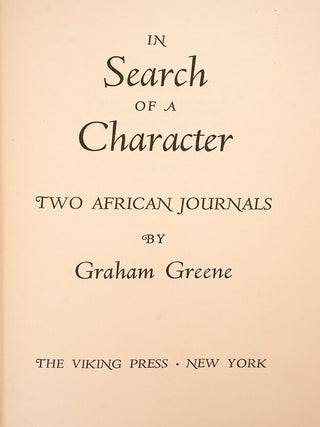 In Search of a Character