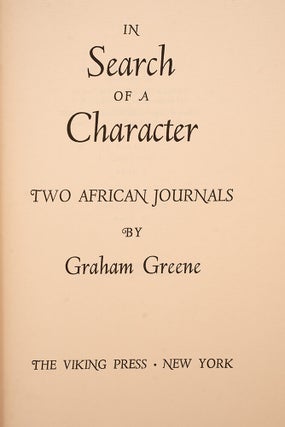 In Search of a Character