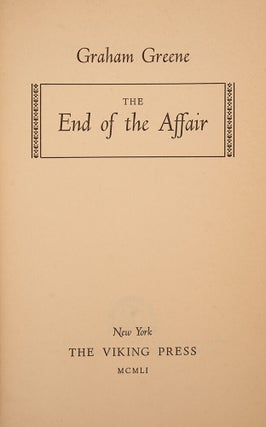 End of the Affair, The