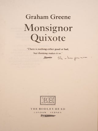 Monsignor Quixote
